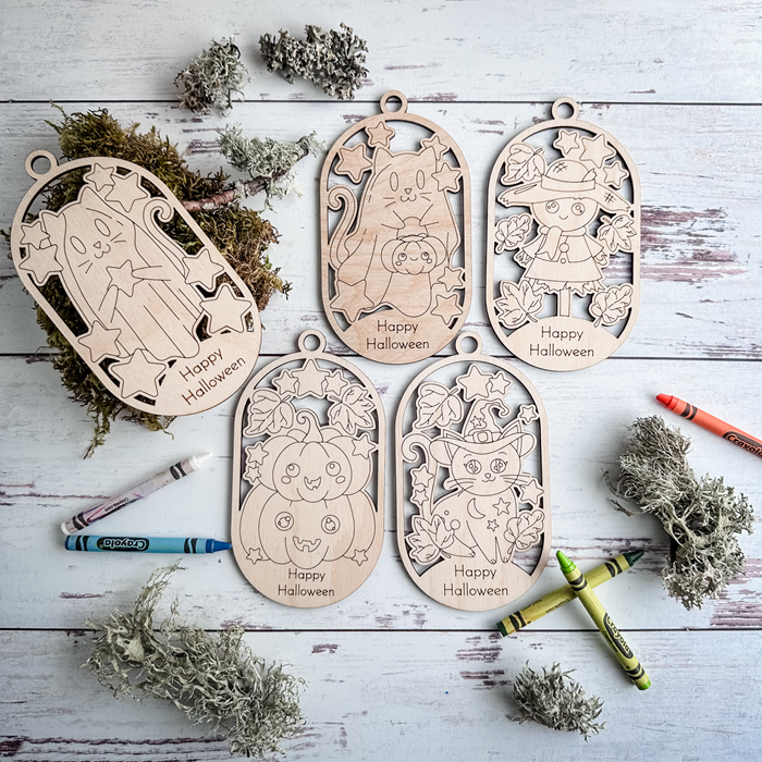 Color Me - Halloween Activity