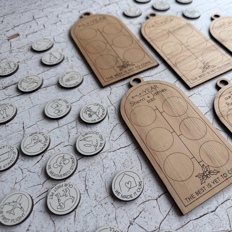 The Moments That Made Us – Personalized Storyboard Ornament