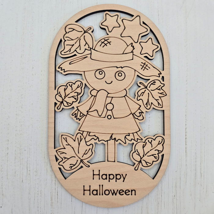 Color Me - Halloween Activity