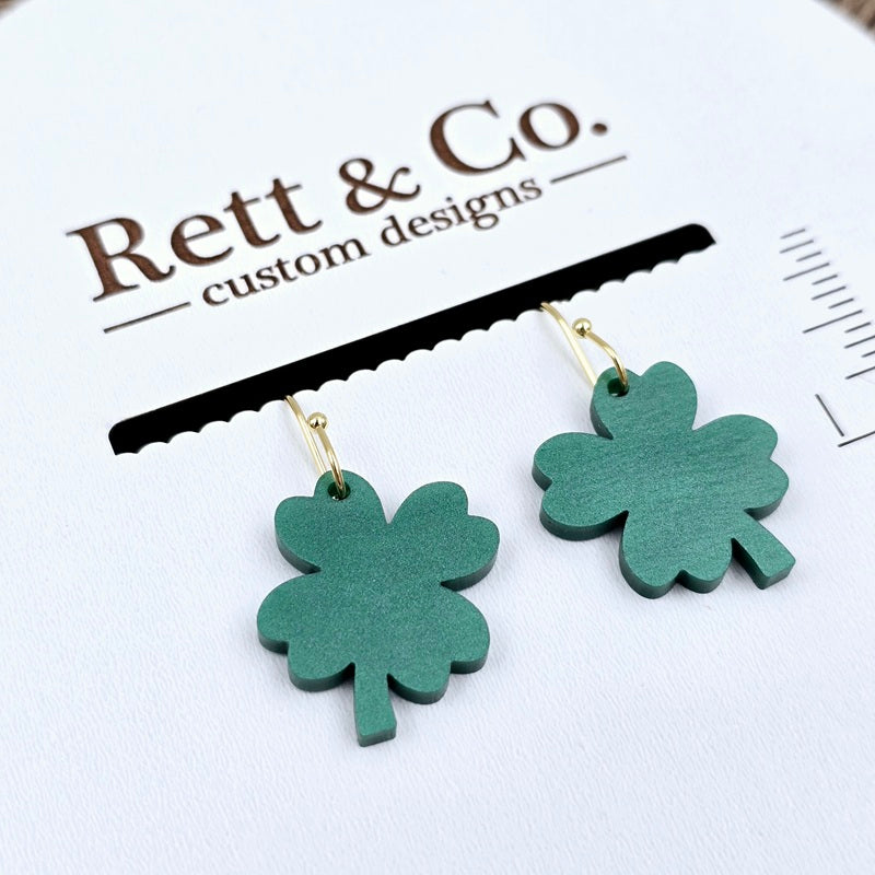 Four Leaf Clover Earrings
