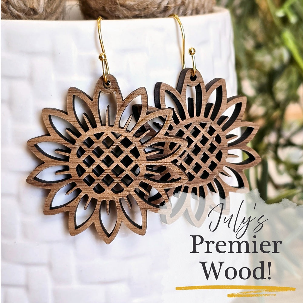 Sunflower - July Earring Edit
