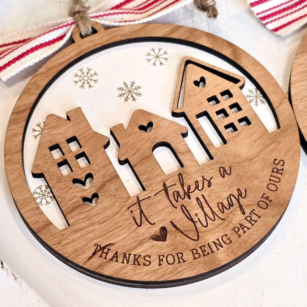 Neighborhood Keepsake Ornament