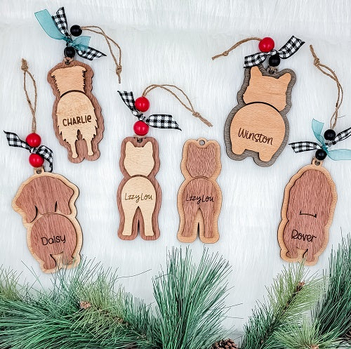 Personalized Dog Ornament