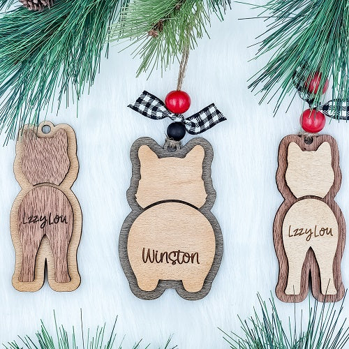 Personalized Dog Ornament