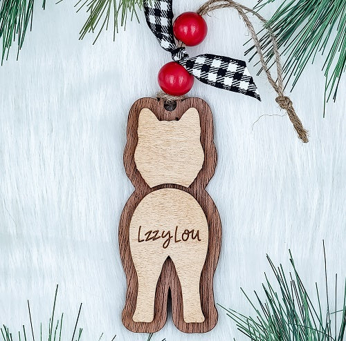 Personalized Dog Ornament