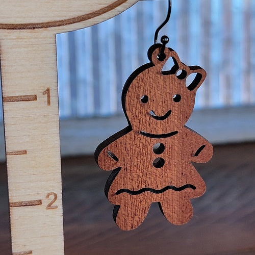 Gingerbread Earrings