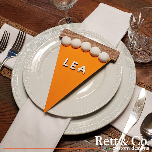 Pumpkin Pie Place Cards