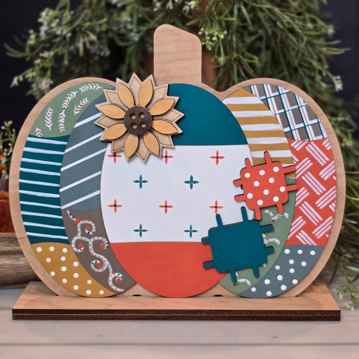 Patchwork Pumpkin DIY Kit