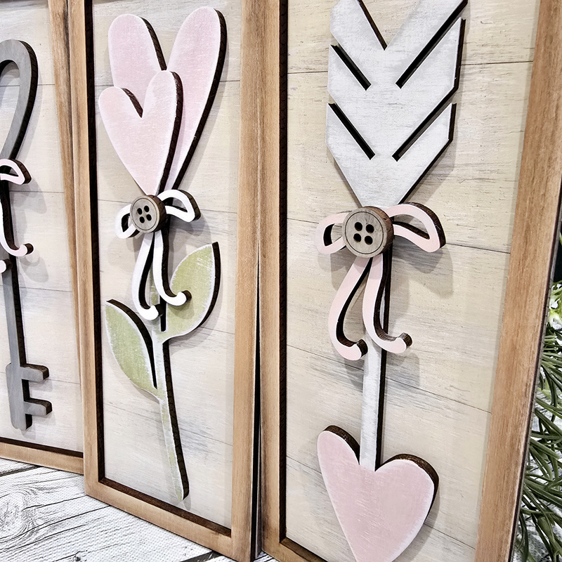 Valentine's Day Trio - DIY Seasonal Decor