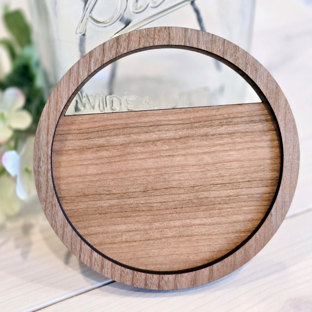Picked By - Personalized Flower Jar Topper