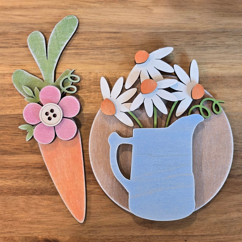 Hello Spring - DIY Tier Tray Decor