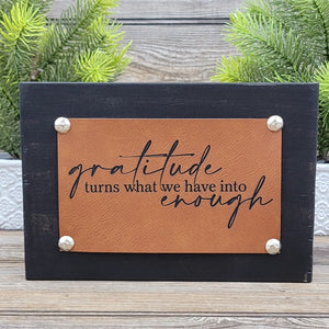 Gratitude - Shelf Sitter