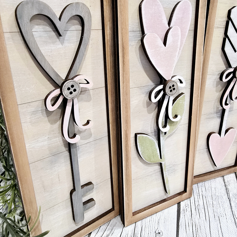 Valentine's Day Trio - DIY Seasonal Decor