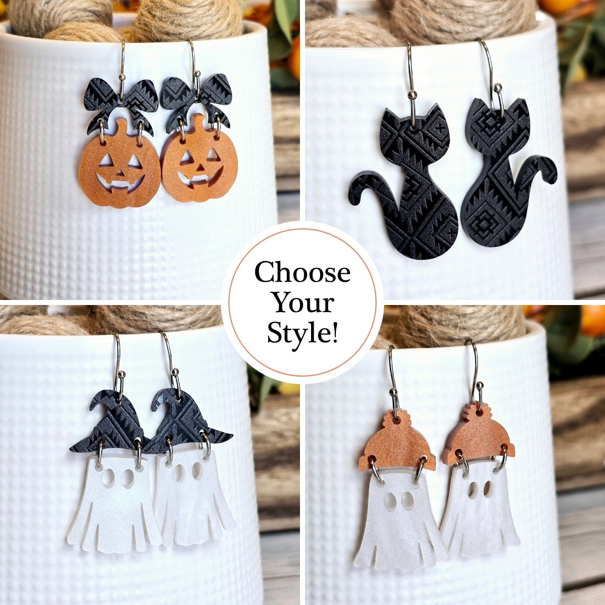 Whimsy Halloween Earrings