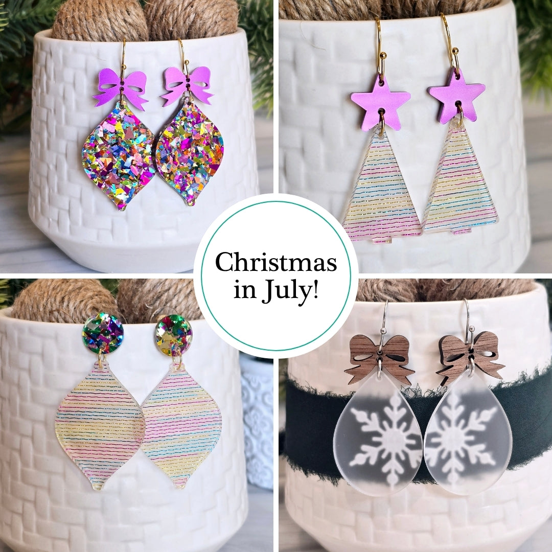 Christmas in July - Earrings