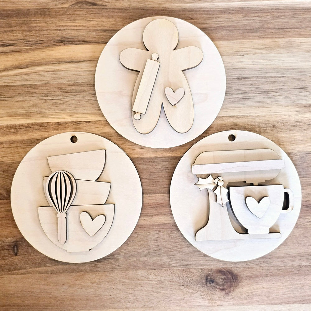 Baking Spirits Bright – DIY Ornament Kit