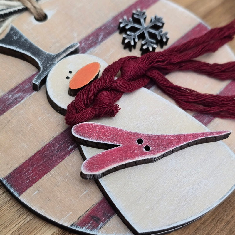 Rustic Farm DIY Ornament Set