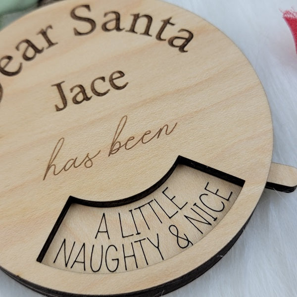 Naughty or Nice Ornament