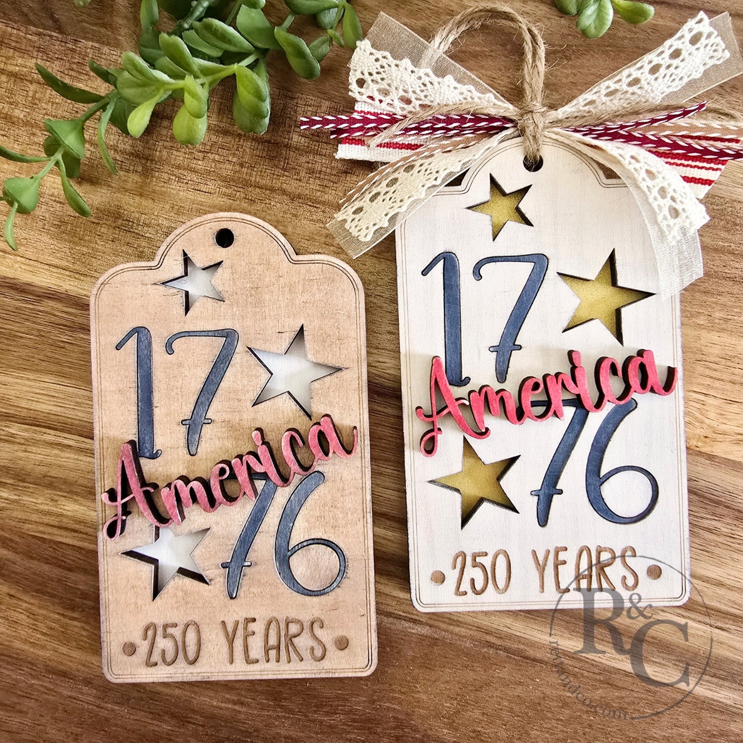 1776 Americana DIY Tag Kit - 250 Years
