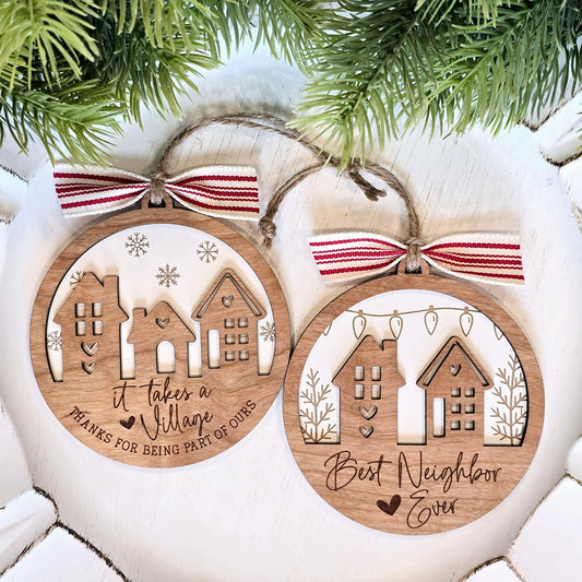 Neighborhood Keepsake Ornament